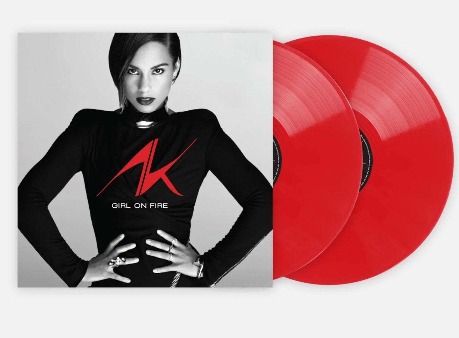 NEW Alicia Keys Girl On Fire VMP Vinyl Me Please Red 2LP NUMBERED Anniversary
