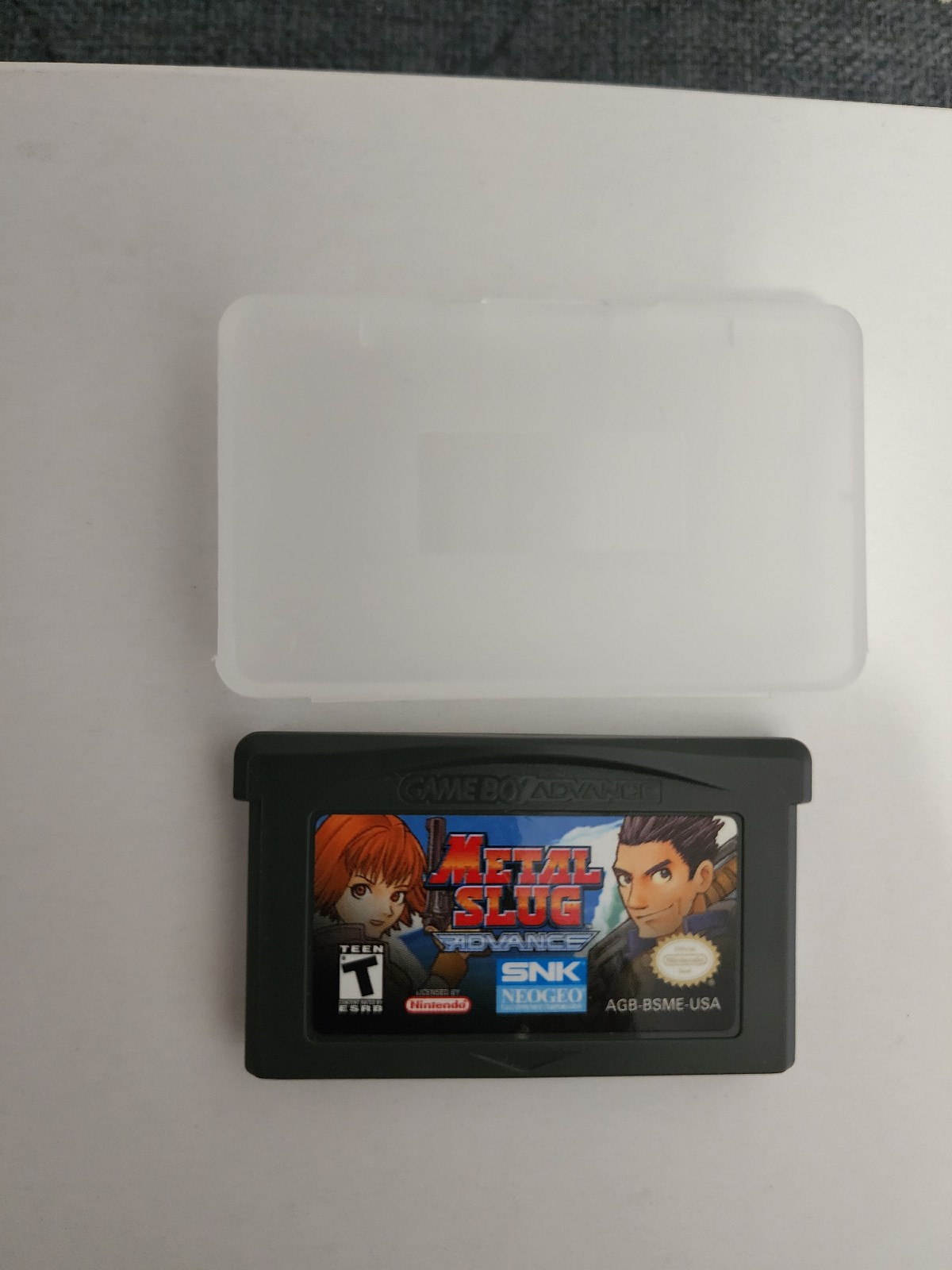 Metal Slug Advance (GBA) Cartridge Only - Tested  Nintendo Game Boy Advance Rare