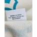 Cotton Tablecloth Runner Moroccan Style Made In India Blue Green Fringe Jabara