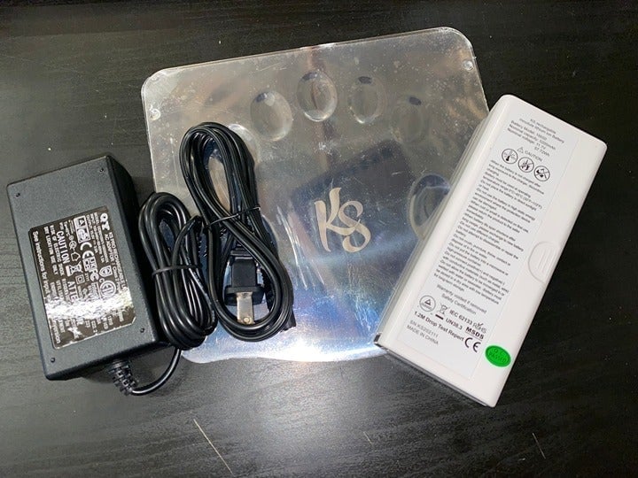 Kiara Sky Beyond Pro Lamp AC Adapter + Battery + Steel Tray (READ DESCRIPTION)