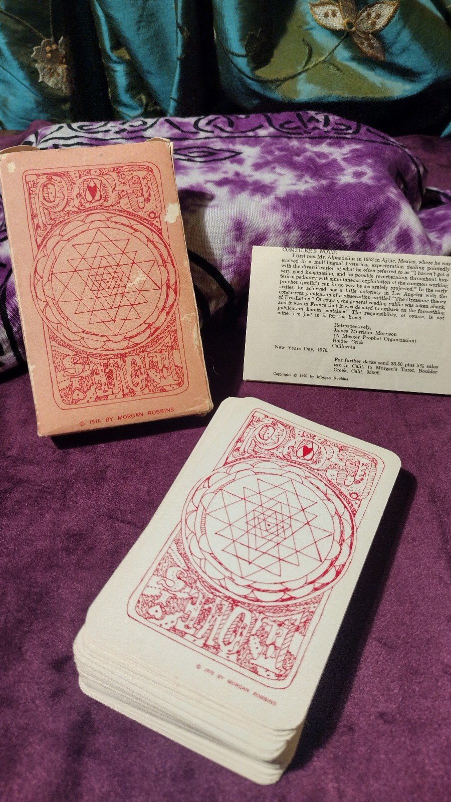 Who am I Morgans Tarot 1970 First Edition