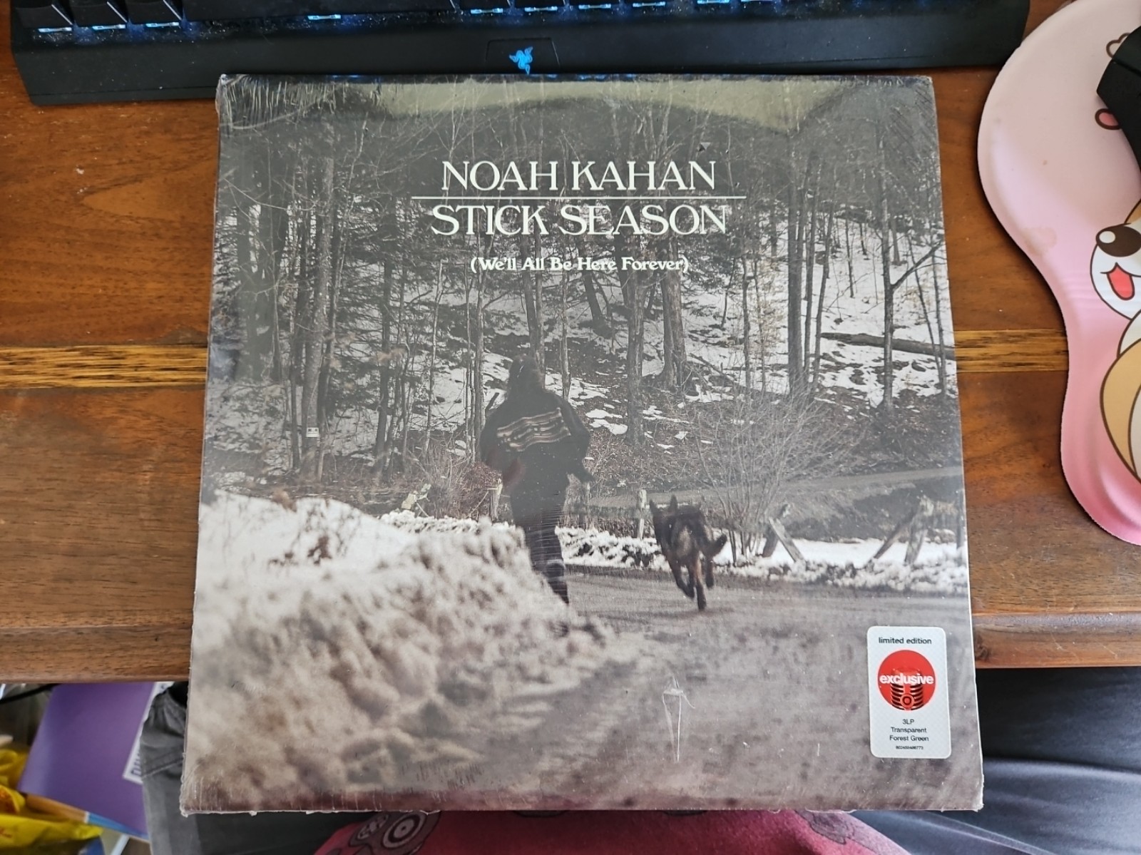 Noah Kahan Stick Season (We'll all Be Here Forever) 3 LP Forest Green Vinyl NEW