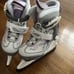 Bladerunner by Rollerblade Micro Ice Girls Adjustable Ice Skates 12J-2, White/Pi