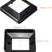 Post Skirt, 6pcs 100x100mm/3.94x3.94 Plastic Split Style Post Base Cover Trim S
