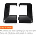 Post Skirt, 6pcs 100x100mm/3.94x3.94 Plastic Split Style Post Base Cover Trim S