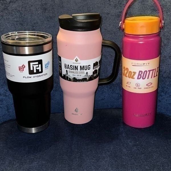 Tumblers multi colors
