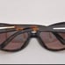 PRADA 3pc Authentic Tortoise Shell Brown Sunglasses-PRADA Case &Cleaning Cloth