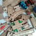 Vintage Thomas Train wooden set