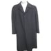 Charcoal Gray 100% Cashmere Long Coat Men's 46 Emidio Tucci England XL