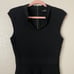 Ted Baker Dress Womens Sze 3 Medium Black Sharnn Mini Stitch Knit Skater Preppy