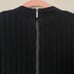 Ted Baker Dress Womens Sze 3 Medium Black Sharnn Mini Stitch Knit Skater Preppy