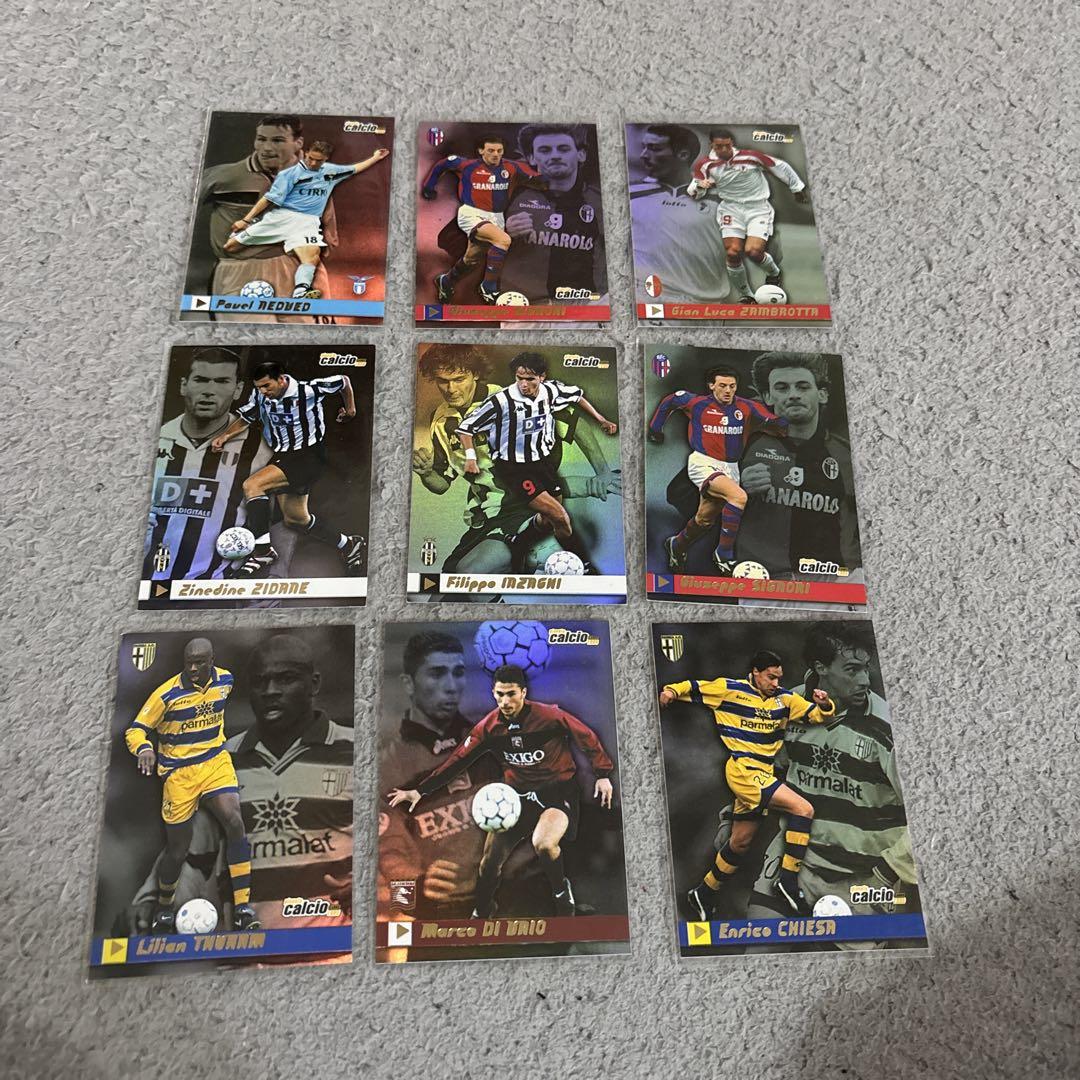 DS CALCIO 1999 10-pack set Zidane Inzaghi