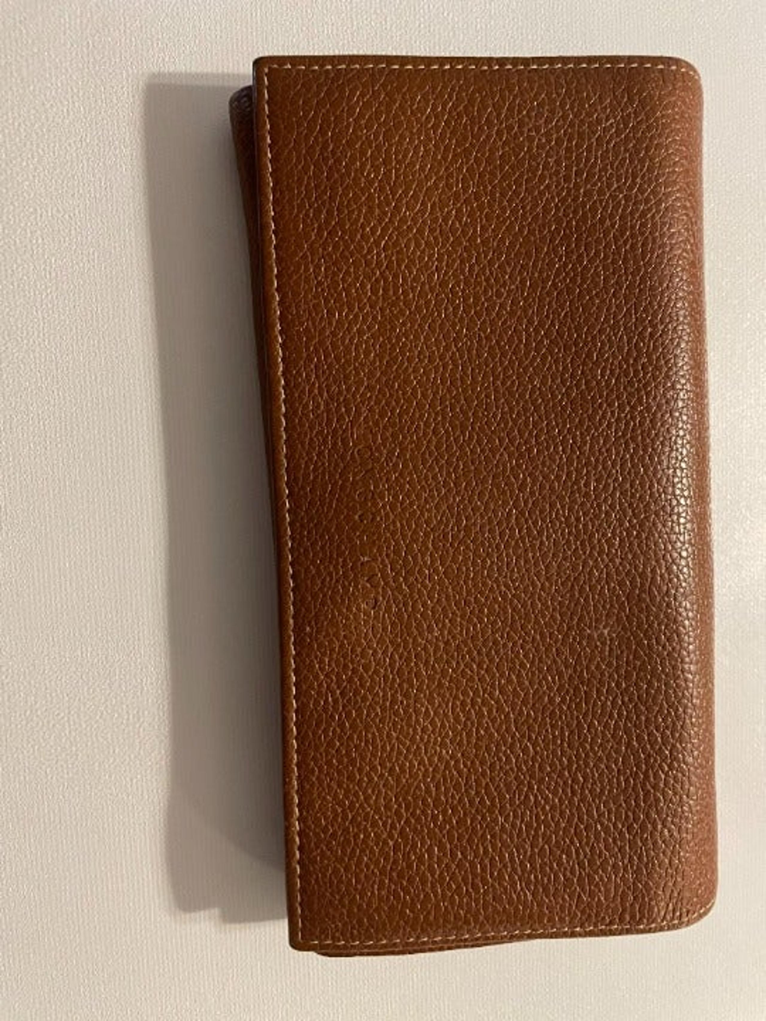 Longchamp LE FOULONNÉ Long continental leather wallet