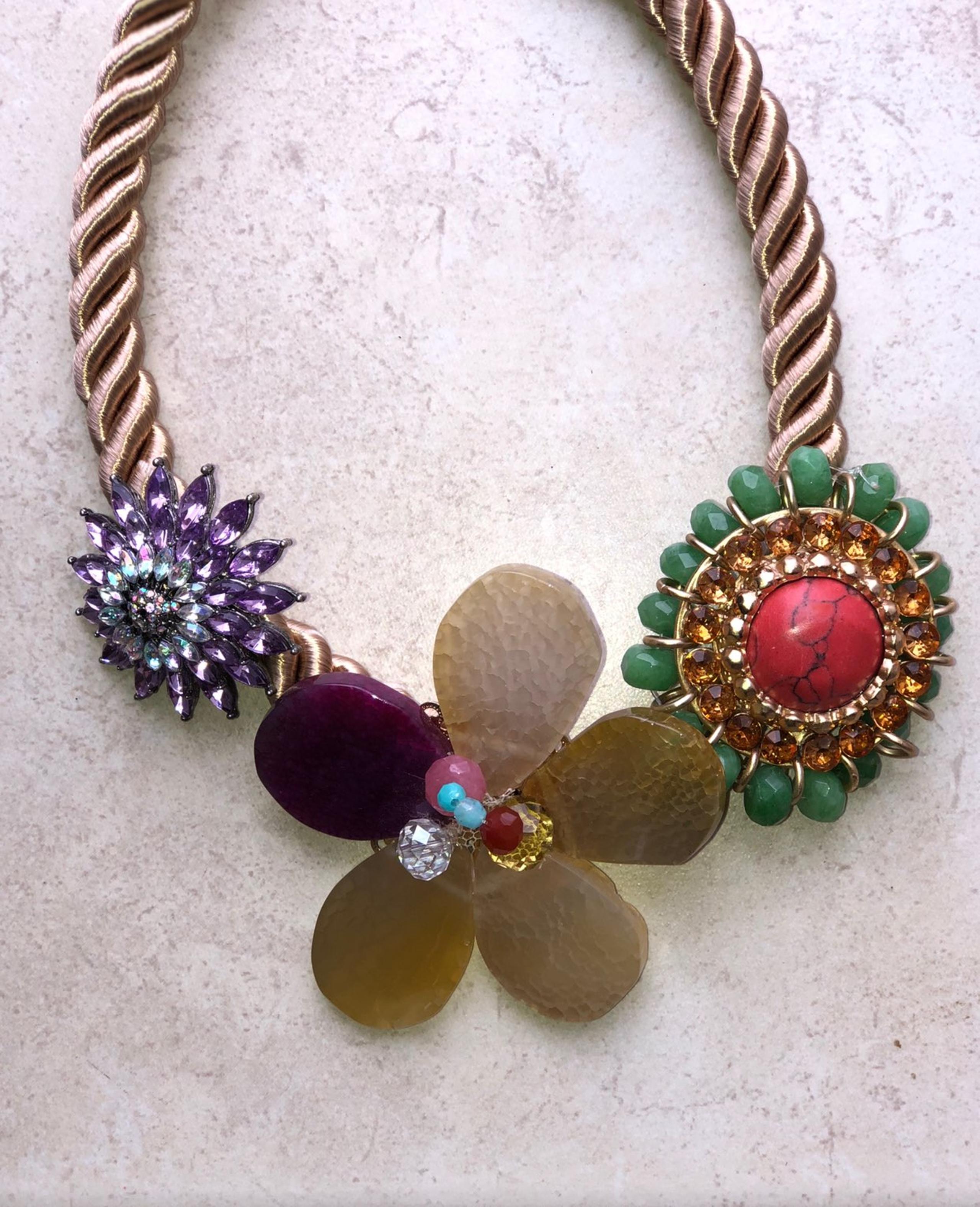 Anthropologie Cord Necklace
