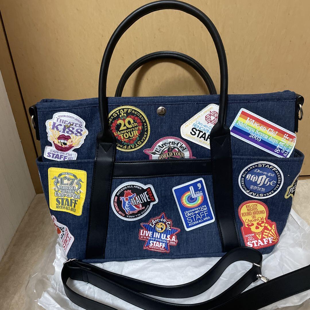 衝撃特価 Live Anniversary 25th L'Arc-en-Ciel Pass Totes & Bags Bag ミュージシャン