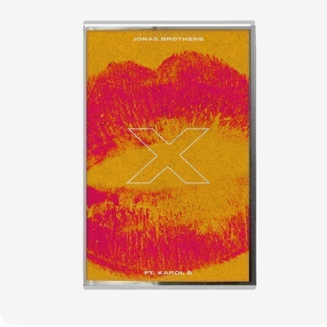 Jonas Brothers x Karol G “X” Red Cassette Tape NEW!!
