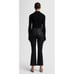 NWT 7 for all mankind High Waist Slim Kick Jeans in Coated Black Size 32