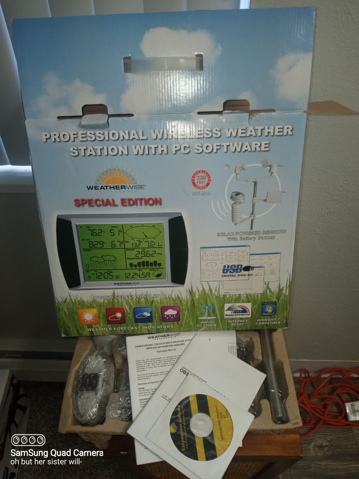 WEATHER WISE professional weatherstation