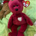 Ty Beanie Babie Valentina extremely rare