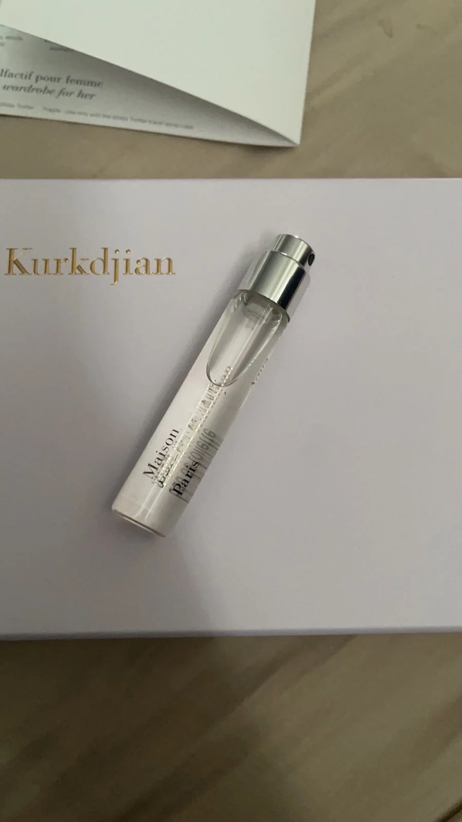 maison francis kurkdjian toilette