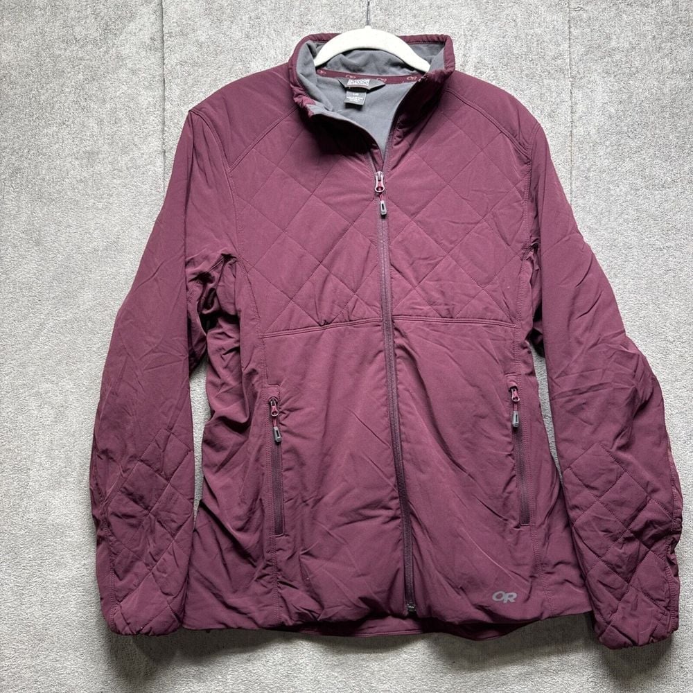 Outdoor Research Winter Ferrosi Jacket L Purple Water Wind Resistant Insulated