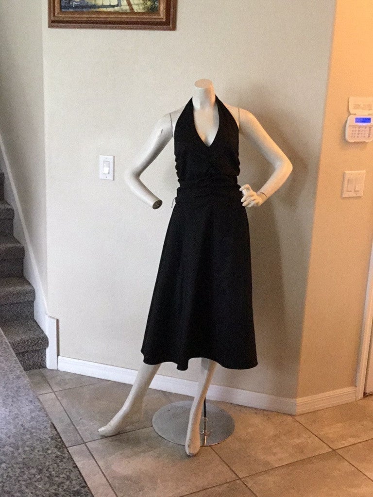 DONNA RICCO BACKLESS DRESS SIZE 14