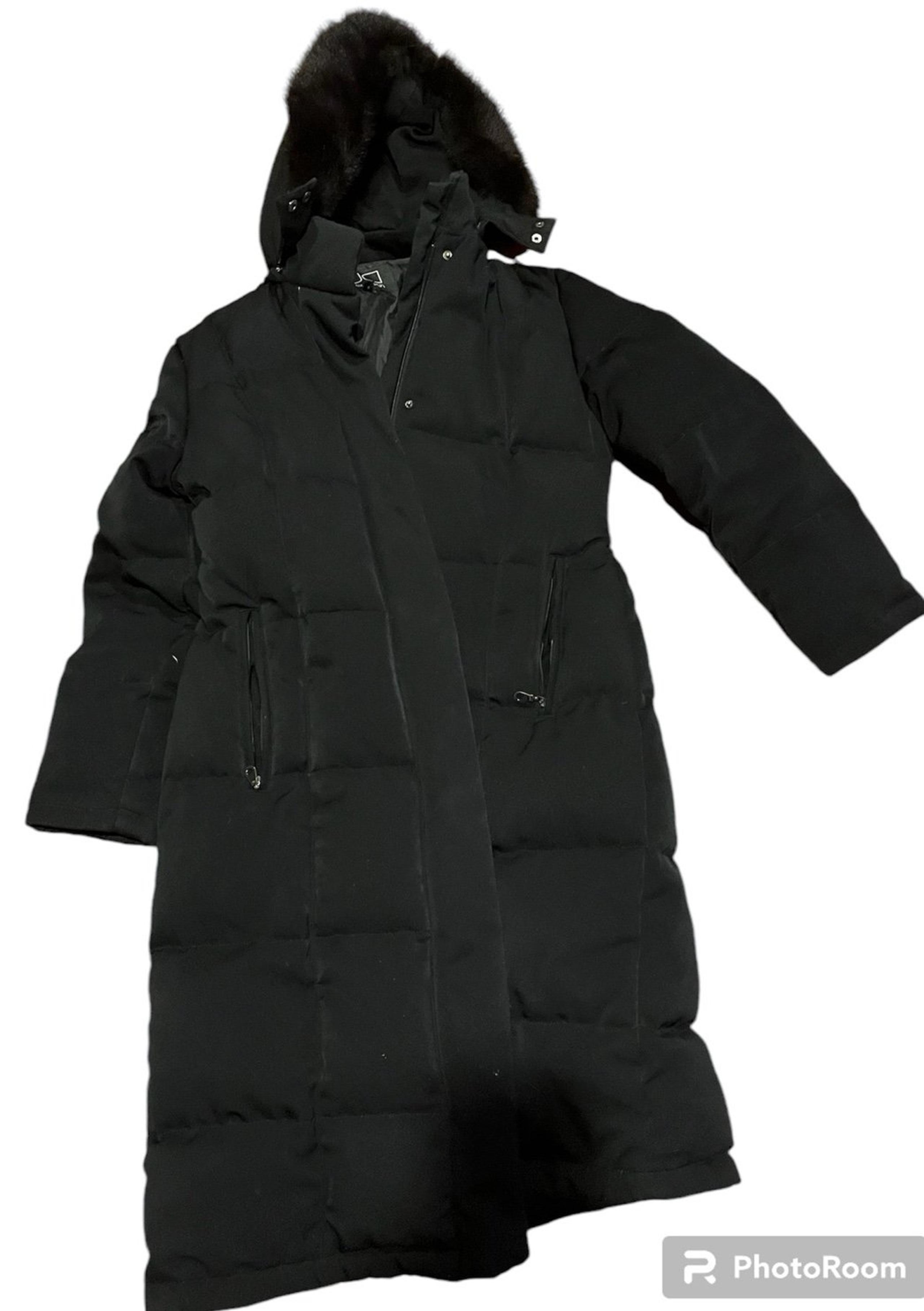 Utex design small long hooded coat
