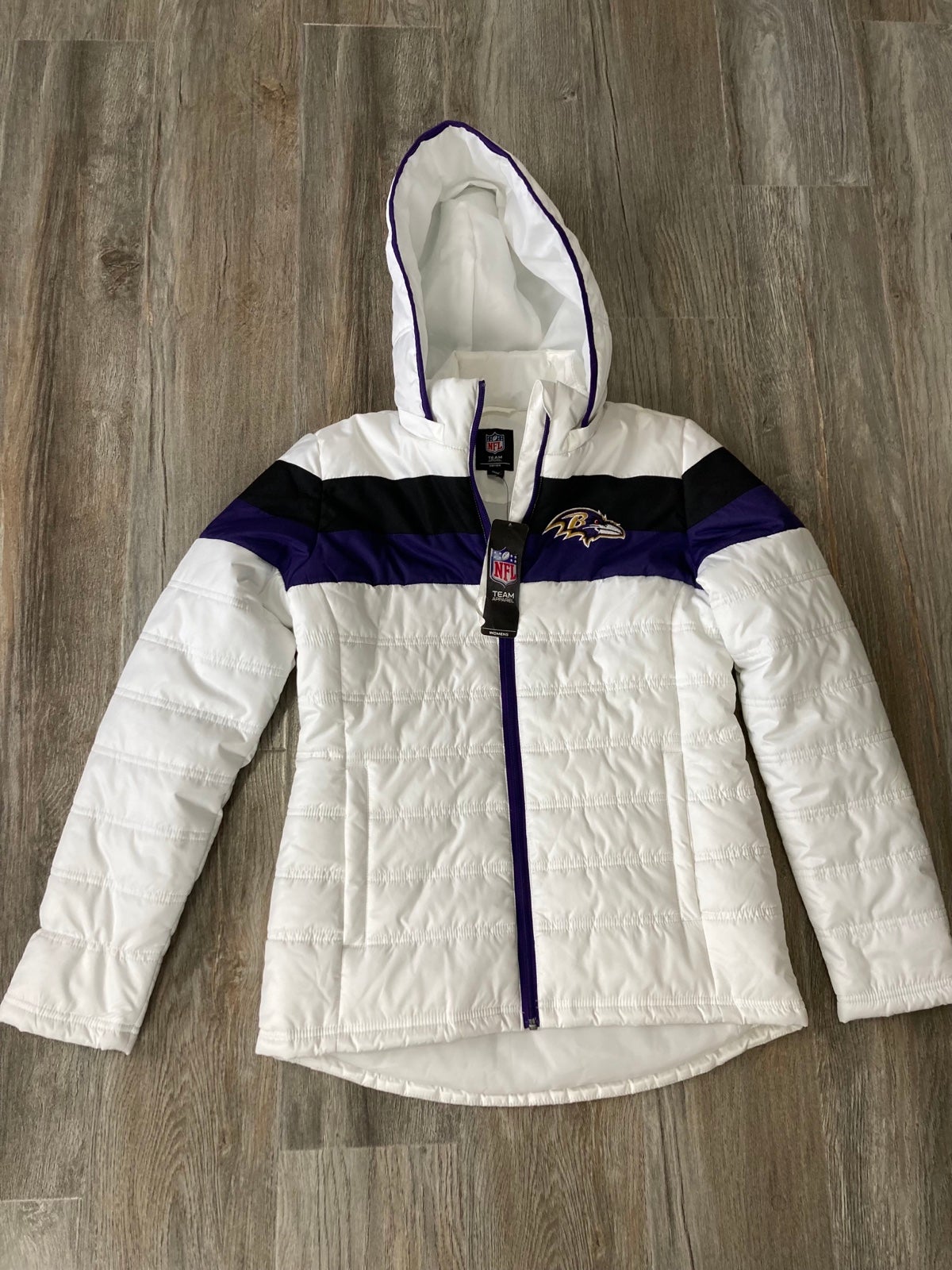 Baltimore ravens womens puffer jacket