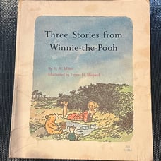 Vintage Three Stories From Winnie-the-Pooh Scholastic Books 1966 A. A. Milne