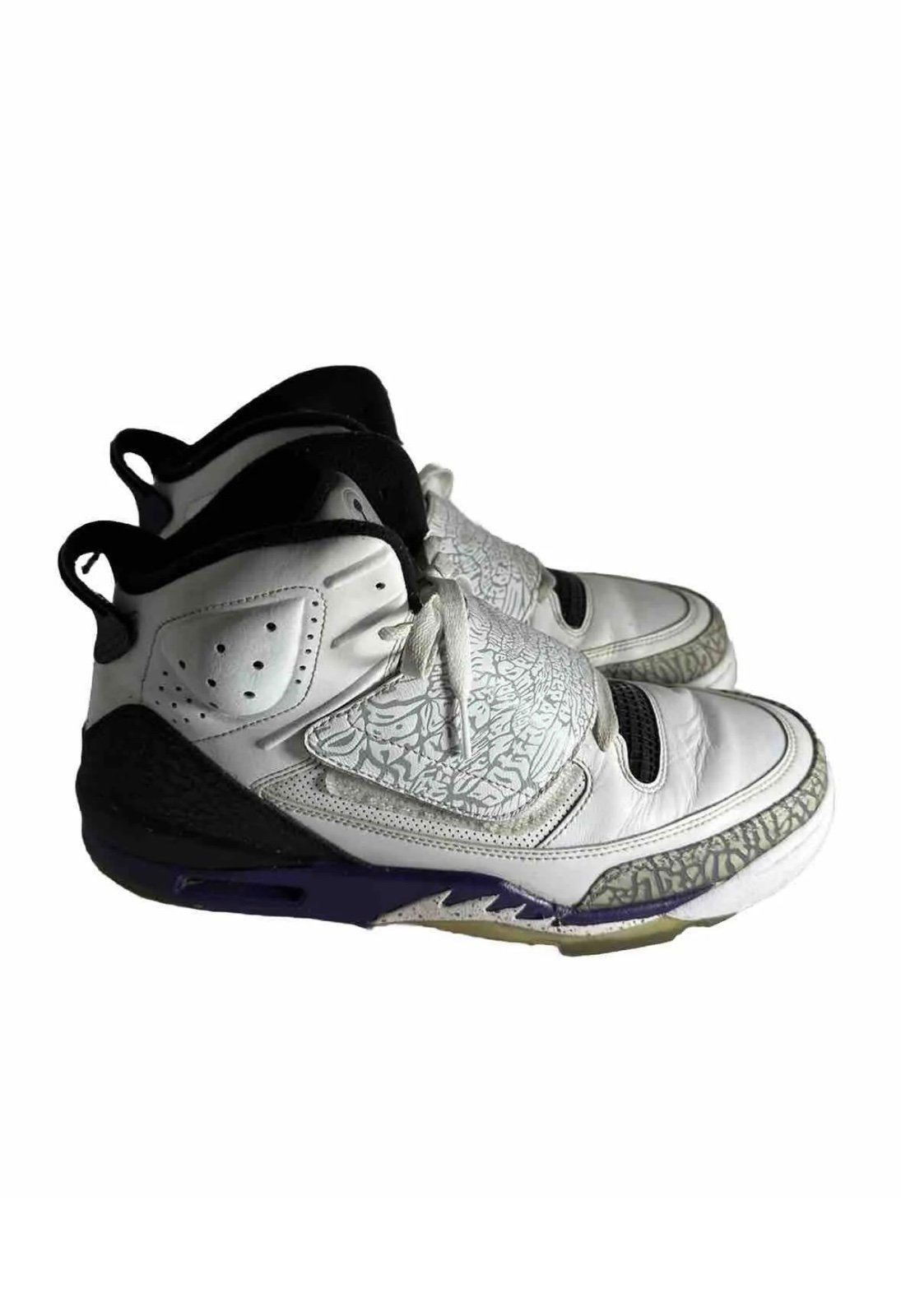 Mens Air Jordan Nike Son Of Mars 512245-106 White Club Purple Grey Black 11.5