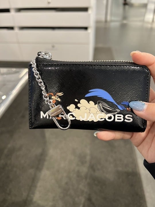 Marc Jacobs SMALL L ZIP CARD CASE 4S4SMP036S02-001