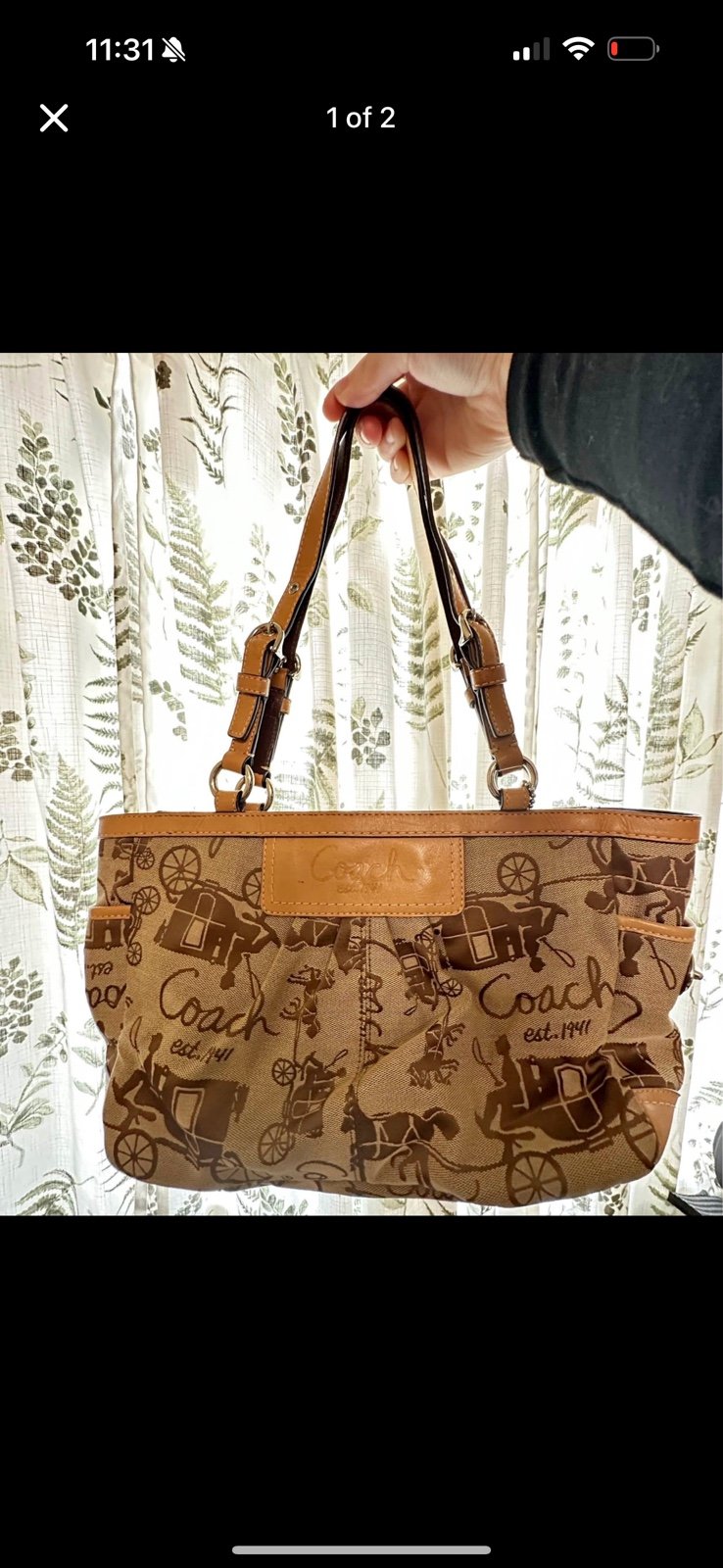 Vintage coach bag