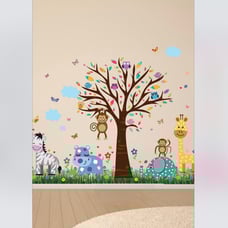 NIB Animal Zoo Wall Decals