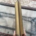 vintage double Tabletop Standing Or Hanging / brass photo frame holder