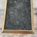 vintage double Tabletop Standing Or Hanging / brass photo frame holder