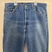 Vintage Levi’s 501 Blue 90s USA Dark Button Fly 1990s Men’s 40X30 Act 39x26