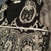 St. John Sport by Marie Gray Black White Paisley Top Button Up Vest Sz P Small