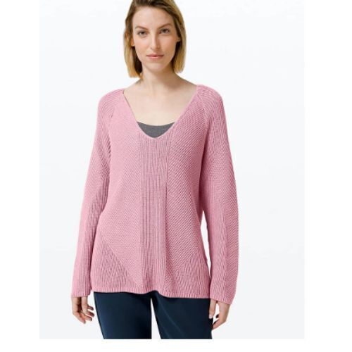 Lululemon What the Heart Wants Sweater Pink Taupe size 8