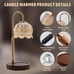 Fragrance Candle Warmer Lamp，Electric Candle Warmer with Timer & Dimmer