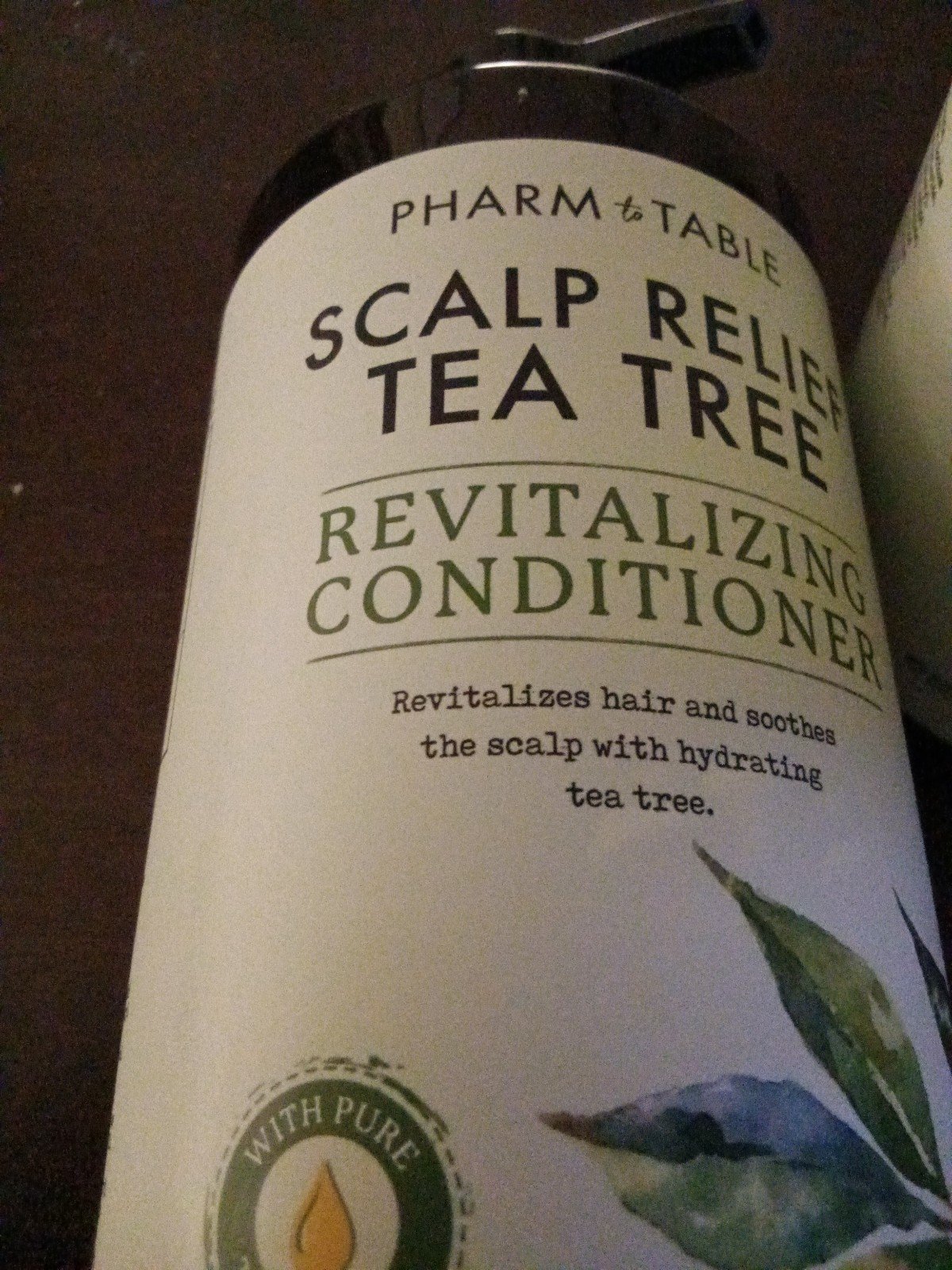 PHARM to TABLE SCALP RELIEF TEA TREE Sulfate Free 32 fl oz Conditioner