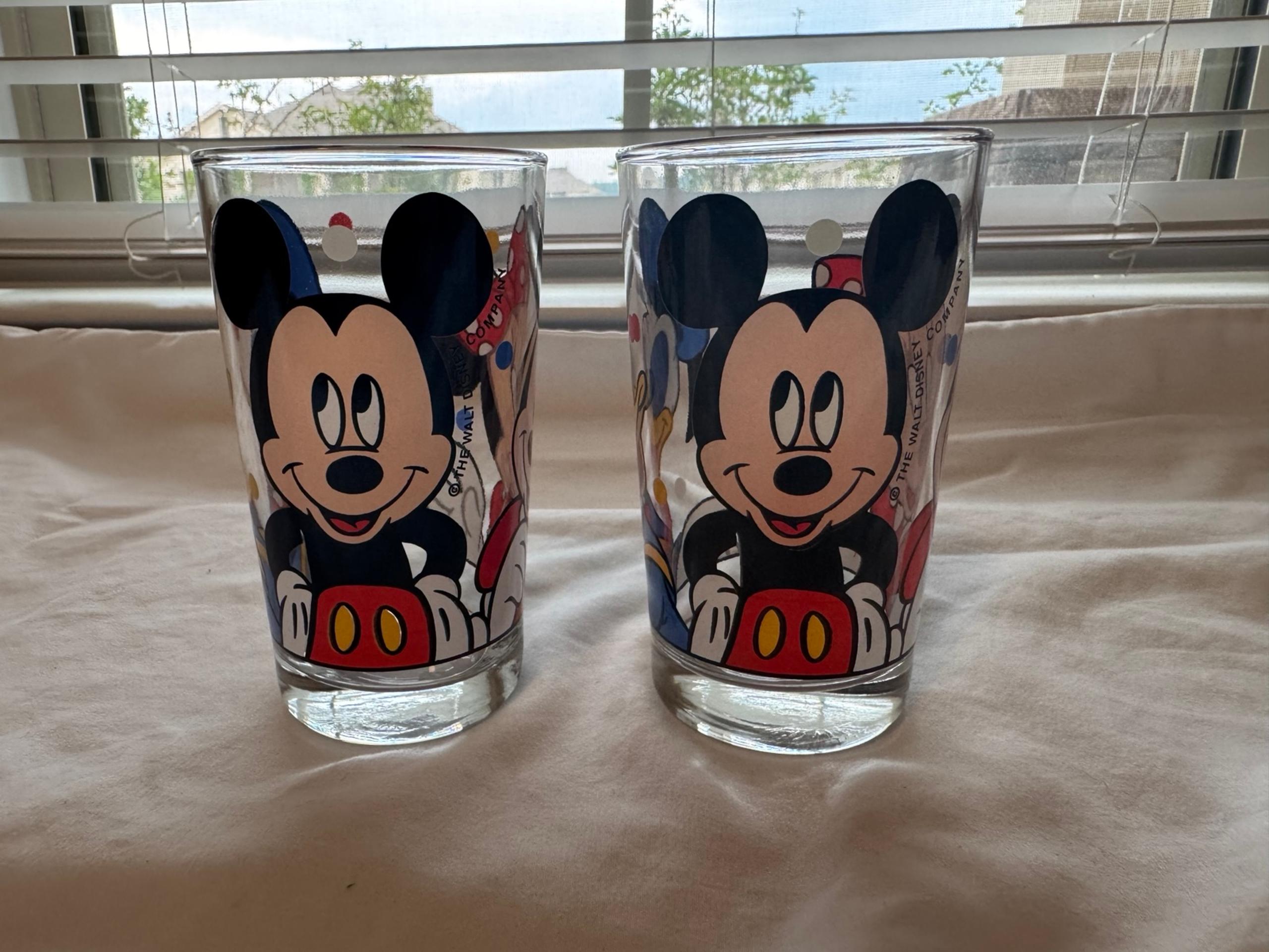 Vintage Disney Drinking Glasses