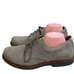 Dansko Josh Shoes Oxford Taupe Nubuck Suede Leather Mens Size 47 USA 13.5-14 P