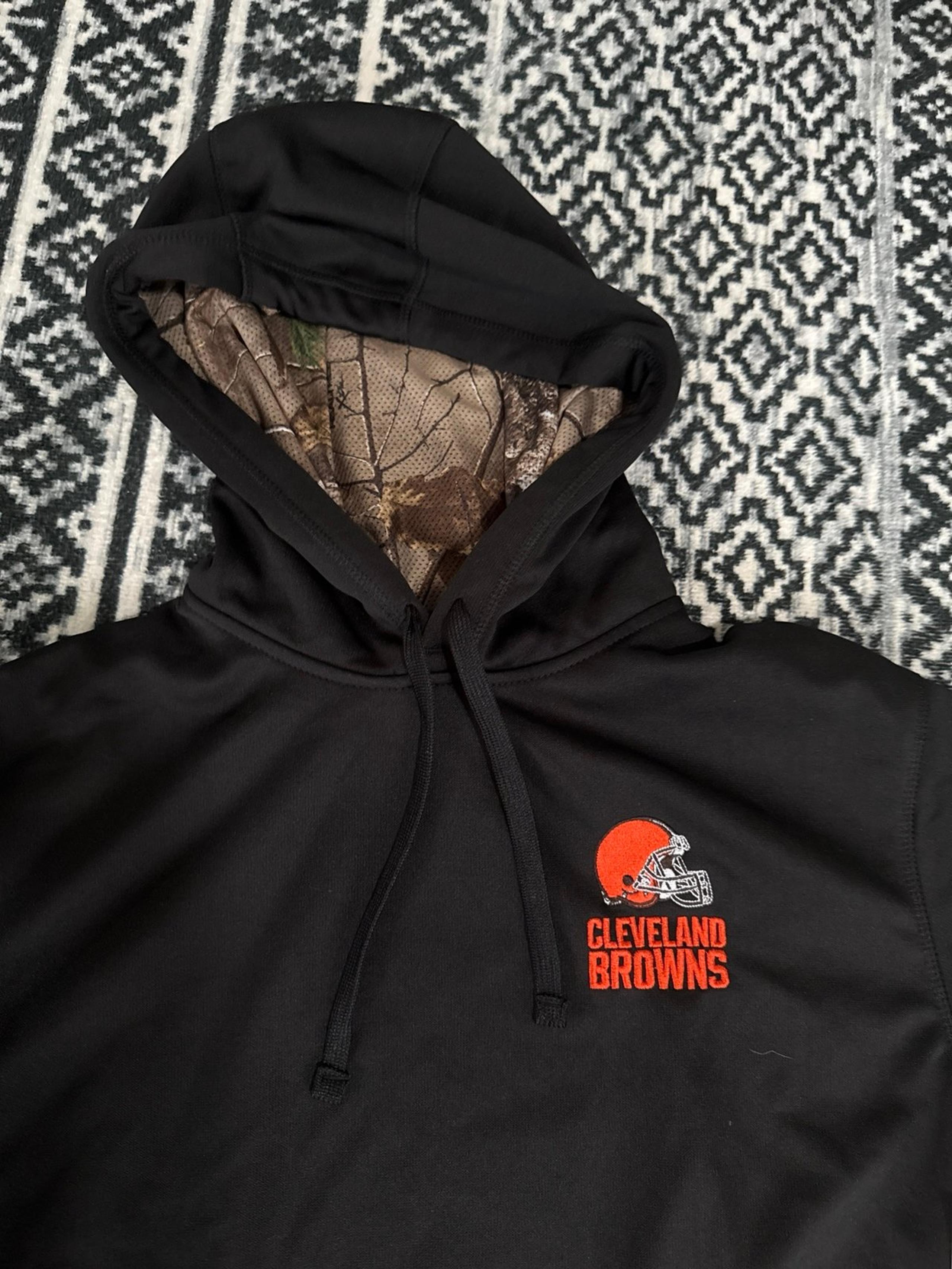 Cleveland Browns Men’s Hoodie Camouflage Large
