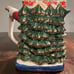 1993 North Pole Express Santa 5802 Water Pitcher Fitz and Floyd Omnibus 2 Quarts