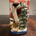 1993 North Pole Express Santa 5802 Water Pitcher Fitz and Floyd Omnibus 2 Quarts