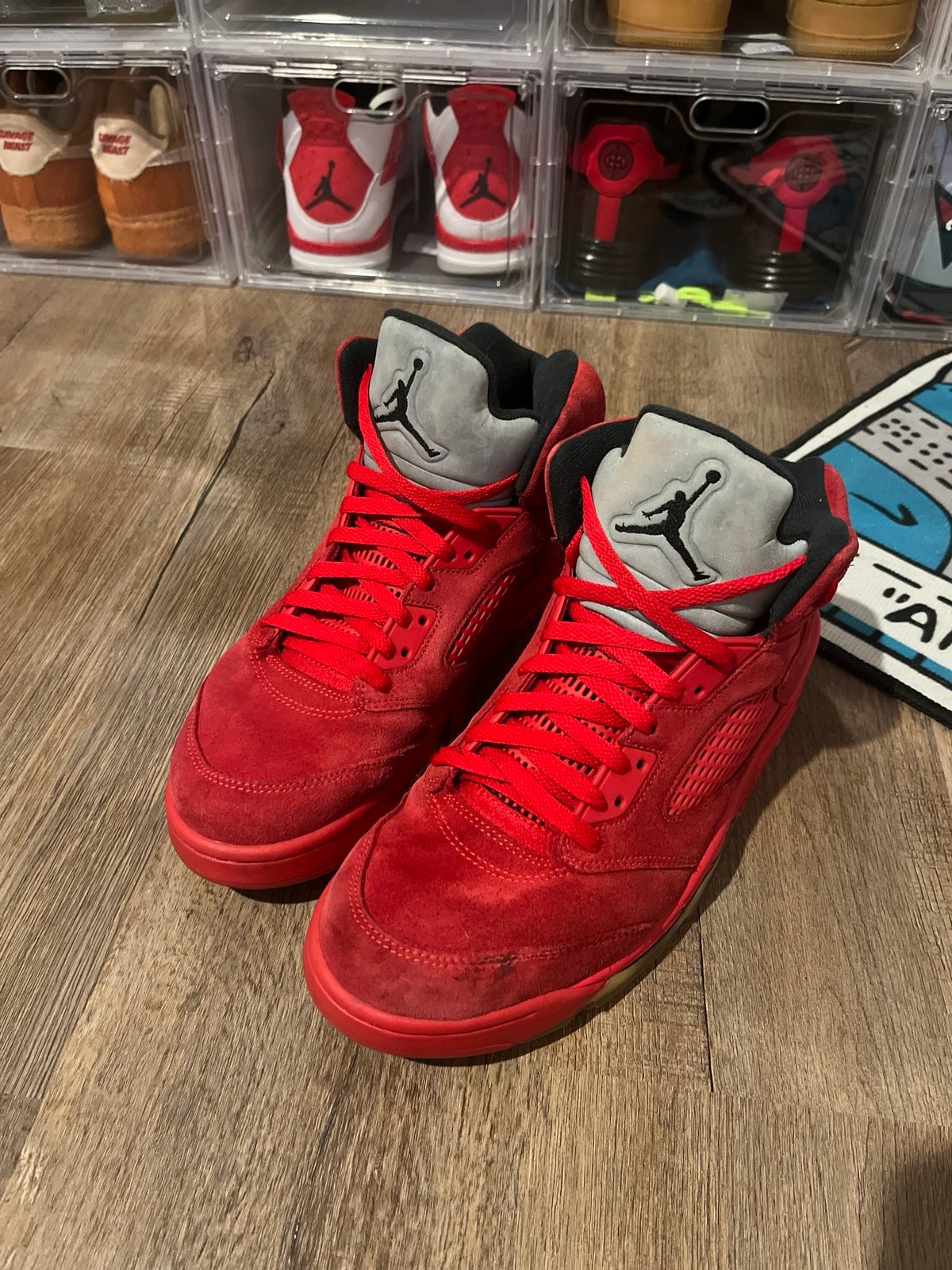 Jordan 5 Retro Red Suede