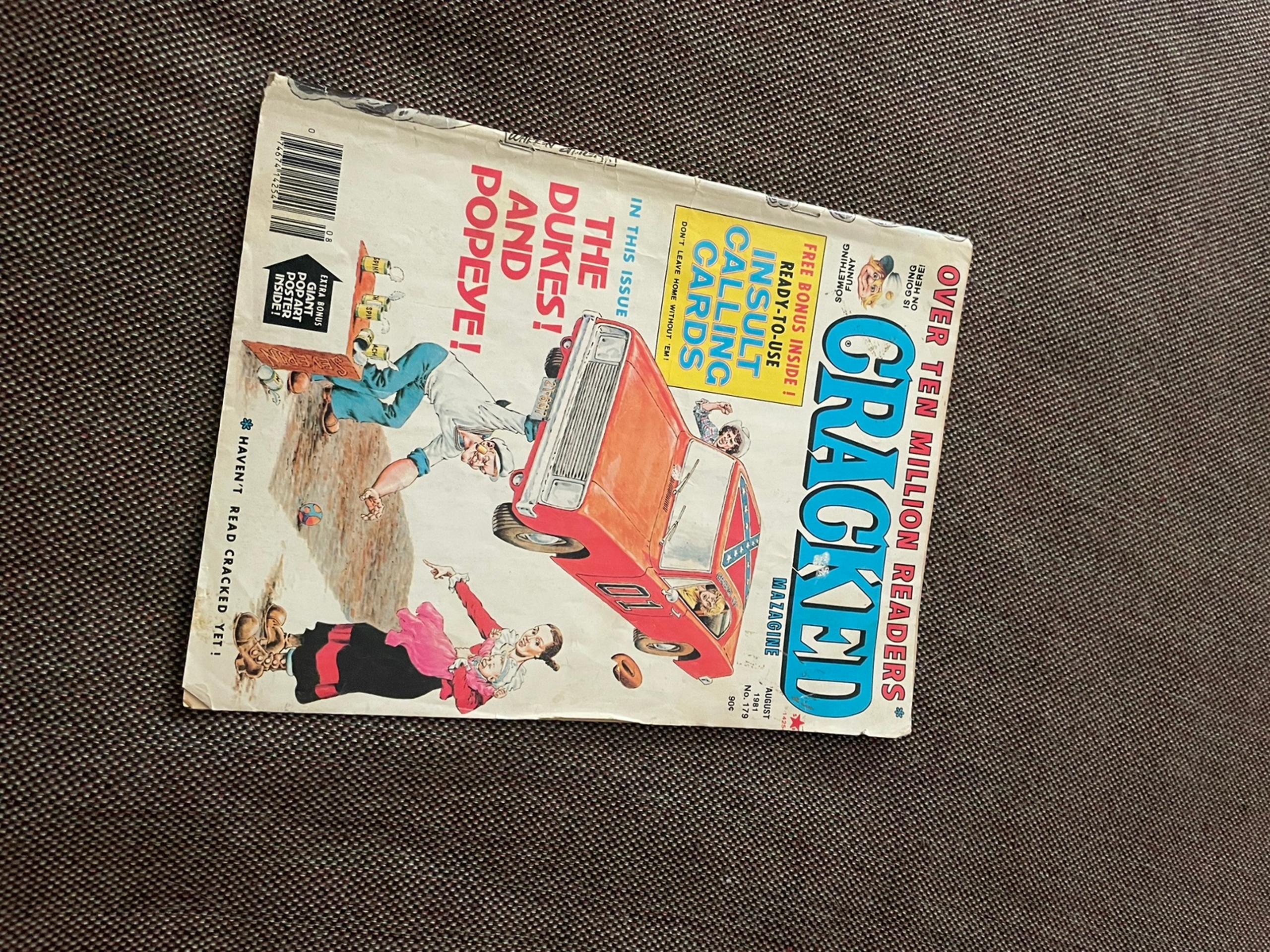 Vintage Cracked Magazine 1981