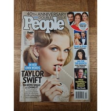People Magazine Oct 2014 Issue 40th Anniversary | Taylor Swift Cover (No Label)