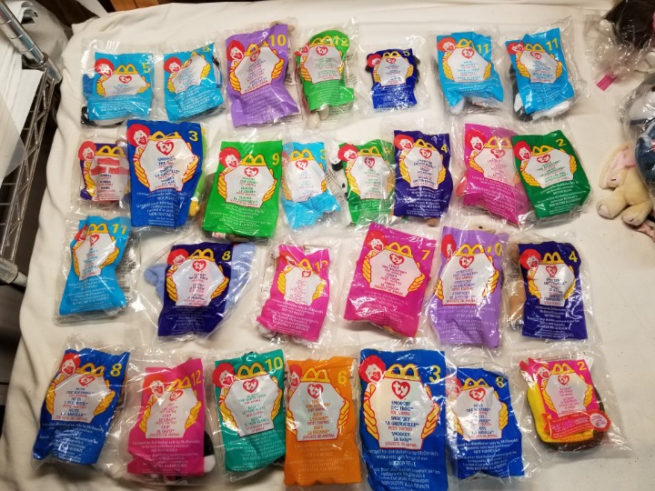 McDonald's Beanie Babies Lot of 25+ NEW