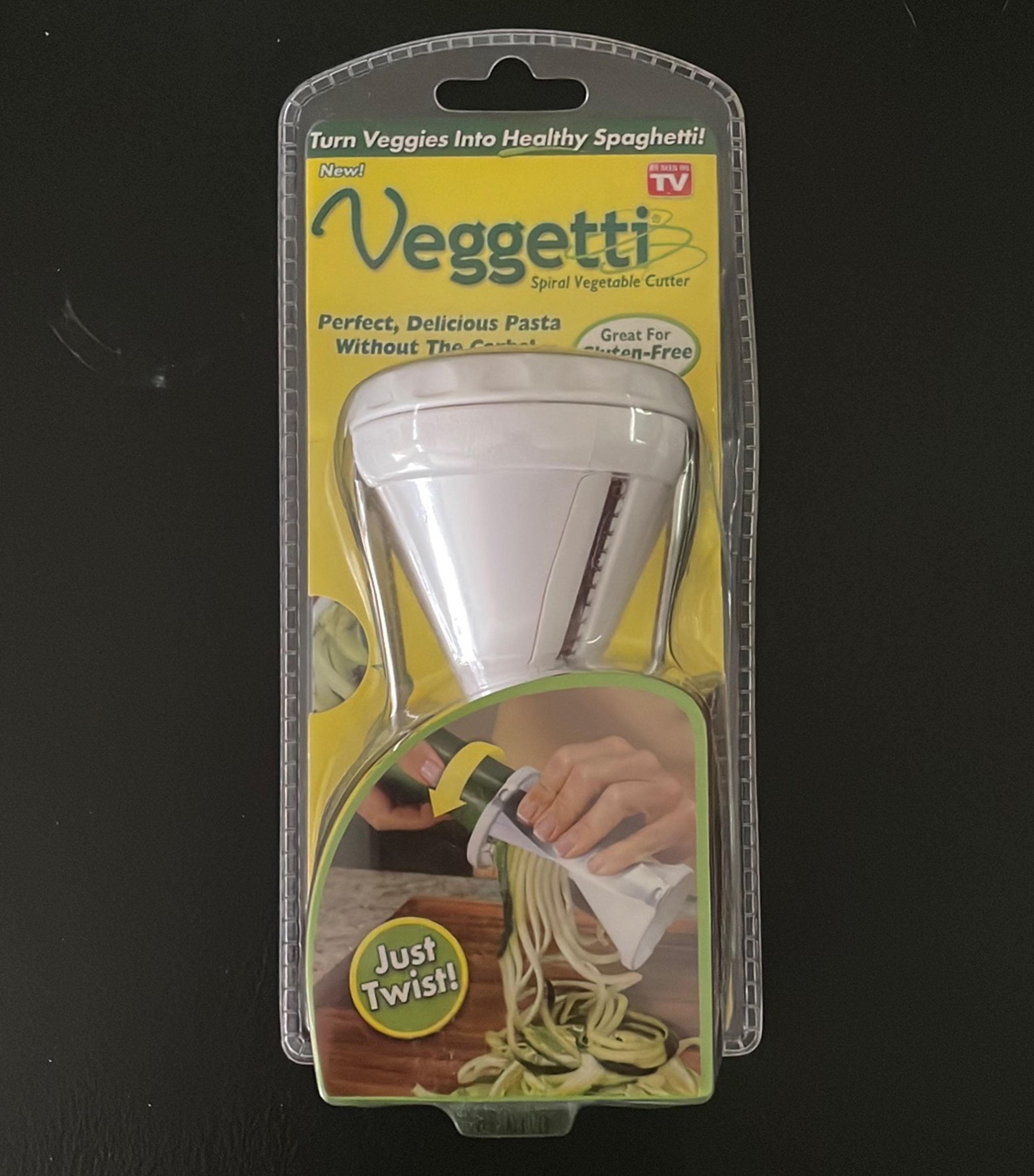 Veggetti Spiral Vegetable Slicer Makes Veggie Pasta NEW SEALED - As Seen on TV